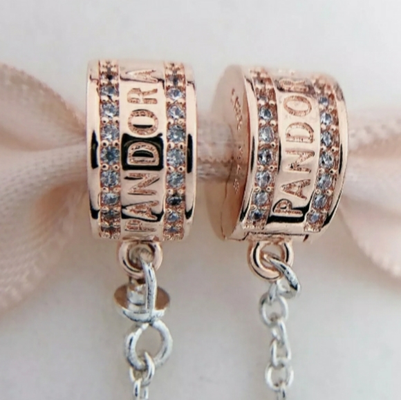 Pandora Rose Insignia safety chain. - Picture 3 of 8